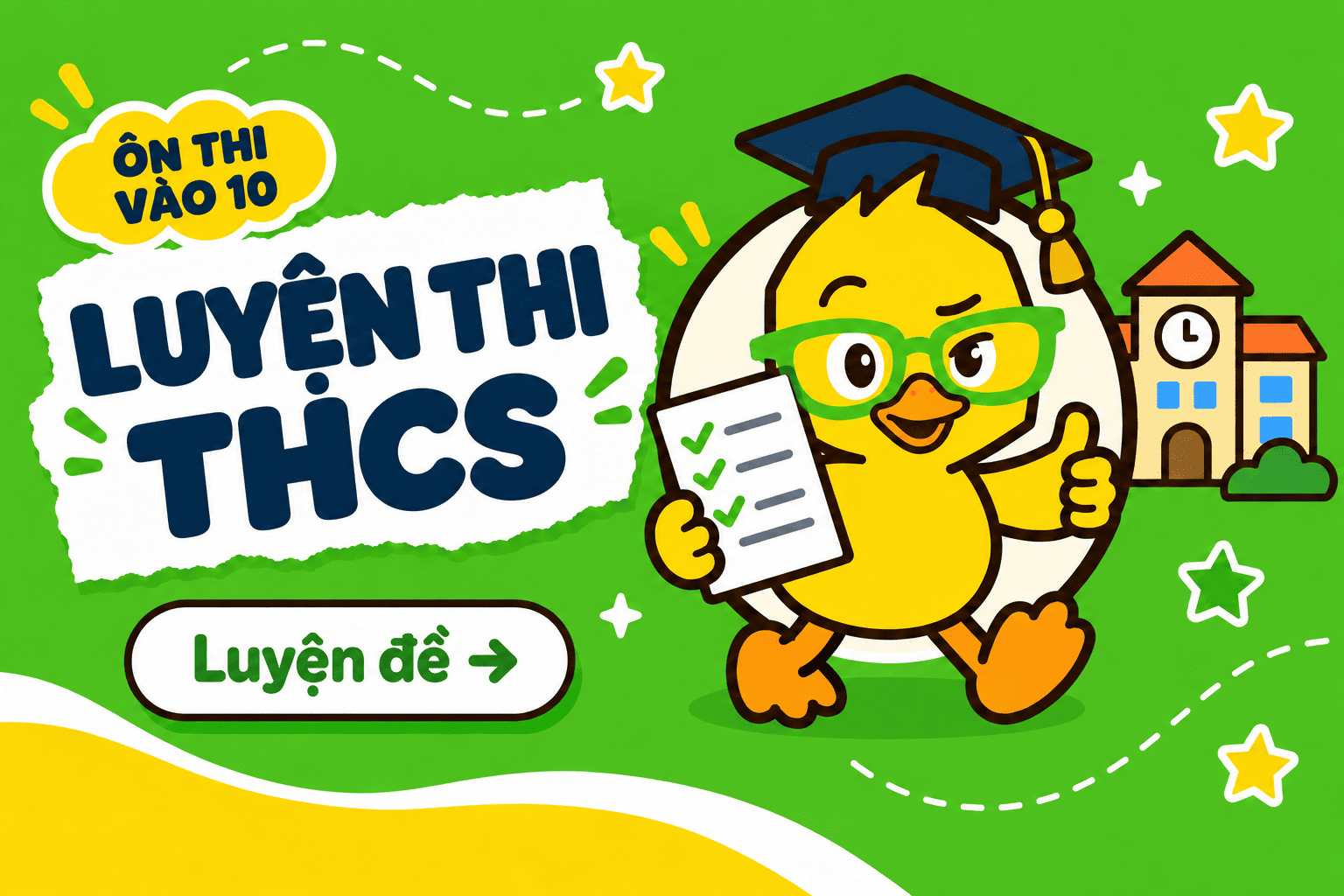 Bộ đề tuyển sinh vào lớp 10 môn Tiếng Anh các tỉnh thành trên dukzi.com