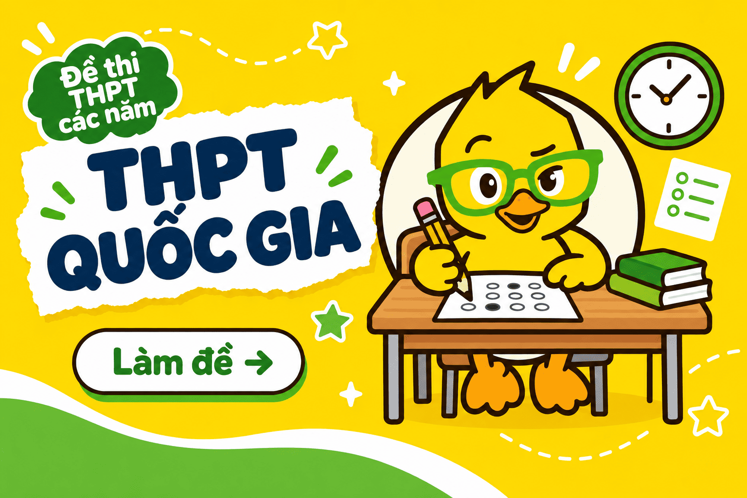 Ngân hàng đề thi thử THPT Quốc gia môn Tiếng Anh 2026 trên dukzi.com